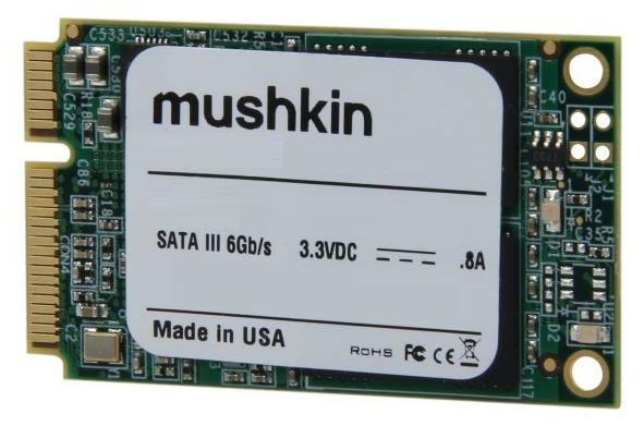 Mushkin, dünyanın ilk 480 GB kapasiteli mSATA SSD modelini duyurdu