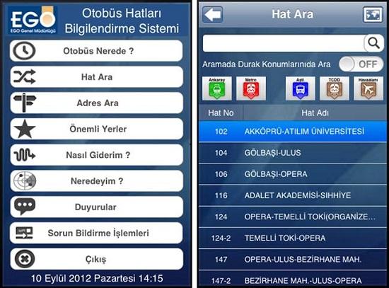 EGO Otobüs Hatları ile Ankara'da ulaşım bilgileri yanınızda