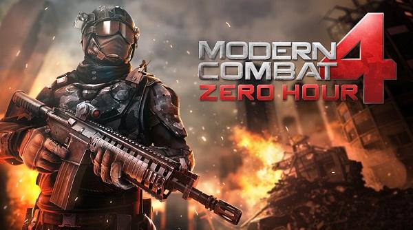 Modern Combat 4: Zero Hour, Google Play'deki yerini aldı