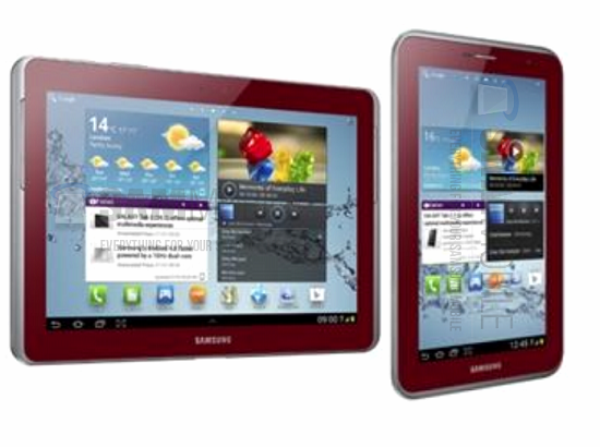 Samsung, Galaxy Tab 2 serisi ve Galaxy Note 10.1 modelinin kırmızı versiyonunu satışa sunacak