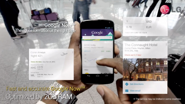 Google Nexus 4 için yeni tanıtım videoları yayınlandı