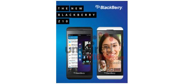 BlackBerry Z10 siyah ve beyaz renk seçenekleriyle ortaya çıktı