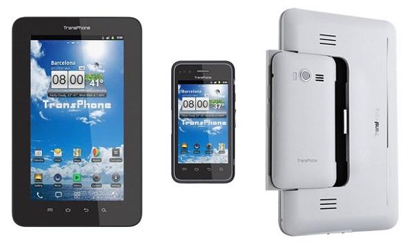 Uygun fiyatlı akıllı telefon/tablet melezi TransPhone 1 Pro duyuruldu