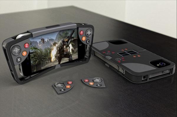 iPhone 5 için oyun kontrolcüsü projesi Bluetooth 4.0 ve güneş enerjisi paneli ile geliyor