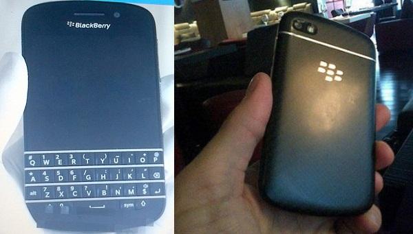 BlackBerry 10 ile çalışan QWERTY klavyeli N serisi cihazın ön yüzüne ait görsel sızdırıldı 