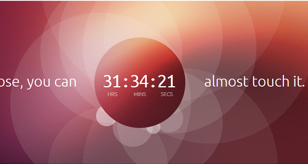Ubuntu, 2 Ocak tanıtımı için dokunmatik odaklı bir sürüme işaret ediyor