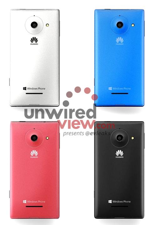 Windows Phone 8 destekli Huawei Ascend W1, dört renk seçeneğiyle karşımıza çıktı
