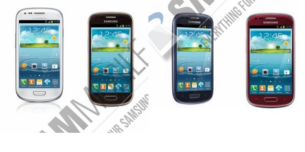 Samsung Galaxy S3 mini için yeni renk seçenekleri ortaya çıktı