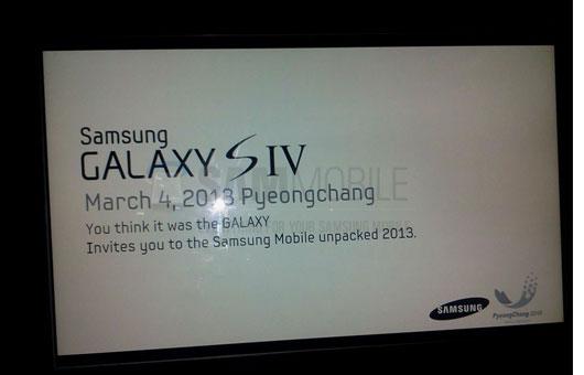 İddia : Samsung Galaxy S4 Mart ayında tanıtılabilir