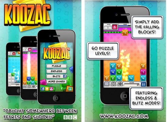 Koozac, App Store üzerinde bir hafta ücretsiz