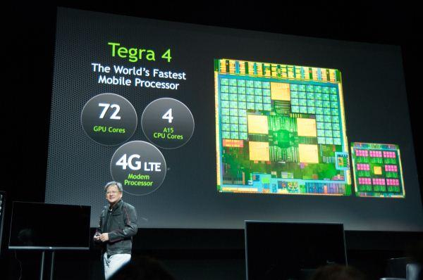 Nvidia: Tegra 4, Apple A6X'ten daha yüksek performans sunuyor