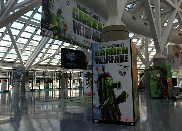 Plants vs. Zombies: Garden Warfare'ın posterleri E3'ün düzenleneceği kongre merkezinde gün yüzüne çıktı
