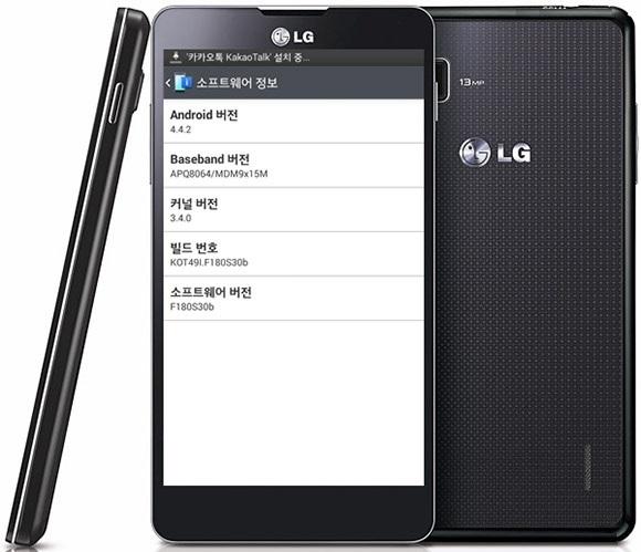 LG Optimus G için KitKat güncellemesi G.Kore'de dağıtıma başlandı