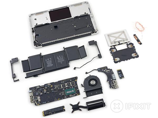 iFixit, yeni 13-inç Retina Apple Macbook Pro'nun içini açtı
