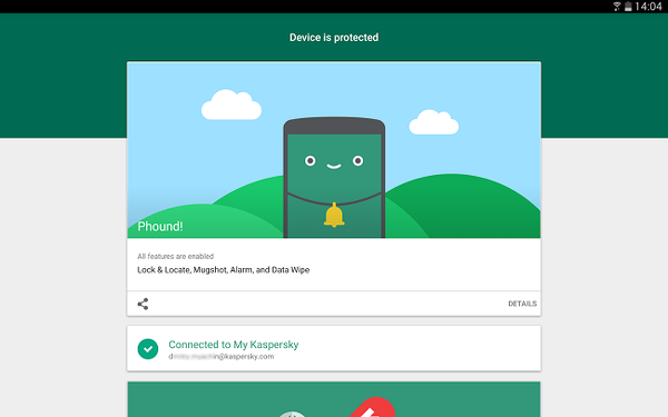 Kaspersky Phound uygulaması Android için indirmeye sunuldu