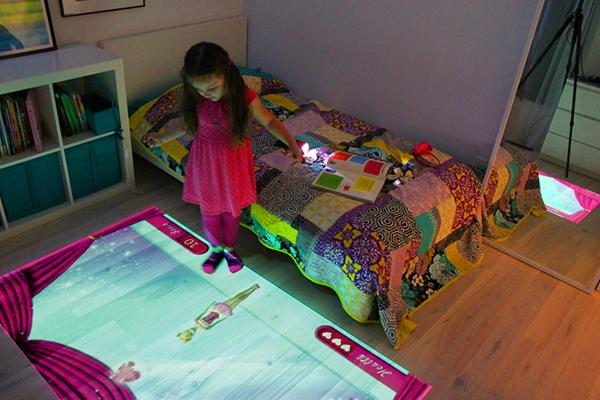 Çocukları hedef alan interaktif projektör: Lumo