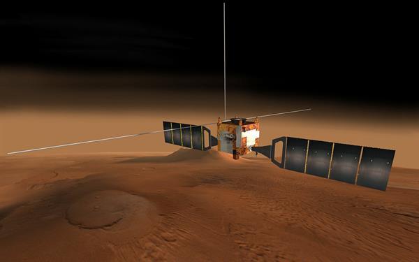 ESA Mars'ın yörüngeden çekilmiş videosunu yayınladı