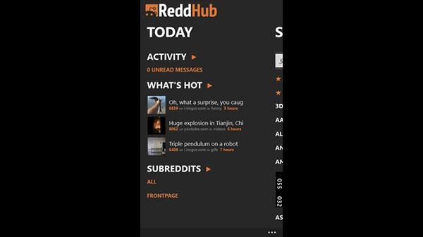 Reddit istemcisi ReddHub, Windows Phone için de kullanıma sunuldu