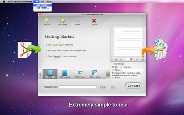 Mac uyumlu PDF Converter Ultimate artık ücretsiz