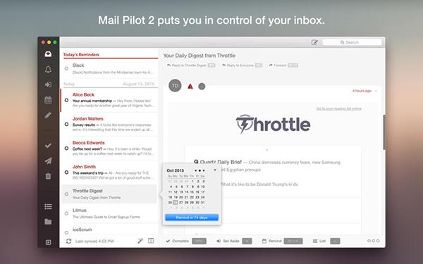 E-Posta istemcisi Mail Pilot, önemli değişiklikler ile güncellendi