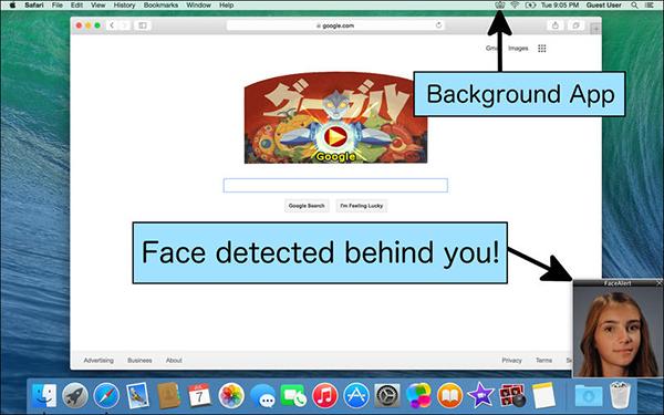 Meraklı gözleri uyaran Mac uygulaması FaceAlert, ücretsiz yapıldı