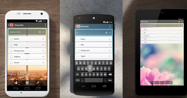 Wunderlist'in Android sürümüne Marshmallow dokunuşu