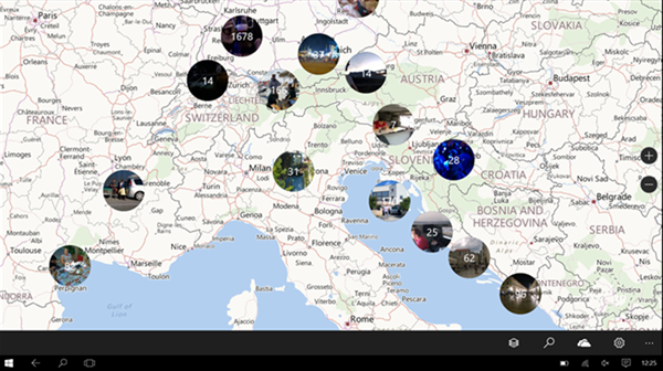 GeoPhoto, Windows 10 için evrensel yapıldı