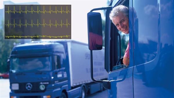 Sürücüler için koltuktan kalp ölçüm sistemi