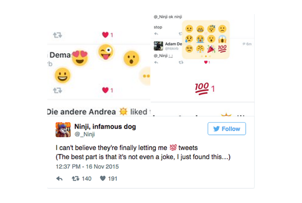Twitter, 'emoji' testleri yapıyor