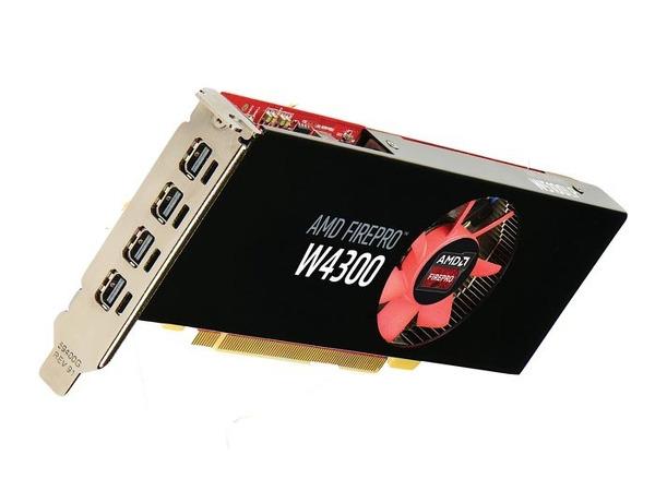AMD'den iş istasyonlarına orta seviye FirePro W4300