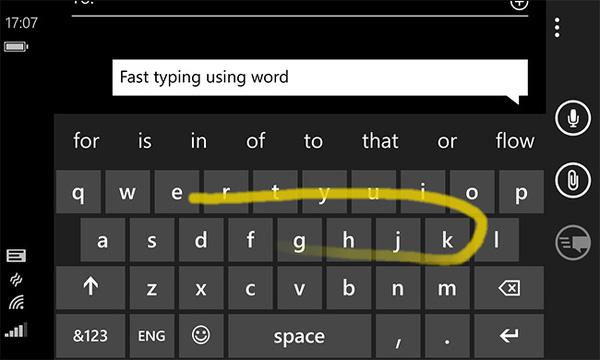 Microsoft Word Flow klavyesi, iOS ve Android'e geliyor