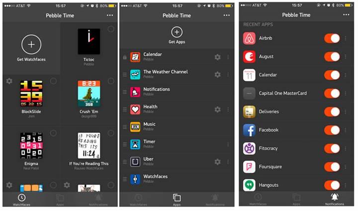 Pebble, akıllı saati için firmware, iOS ve Android güncellemeleri yayınladı