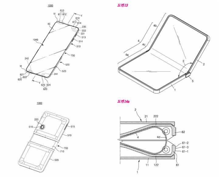 Samsung, yeni bir katlanabilir ekranlı akıllı telefonun patentini aldı