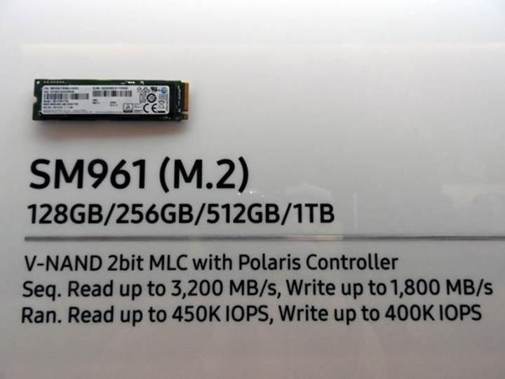 Samsung’dan Polaris kontrolcülü yüksek hızda SSD ürünleri