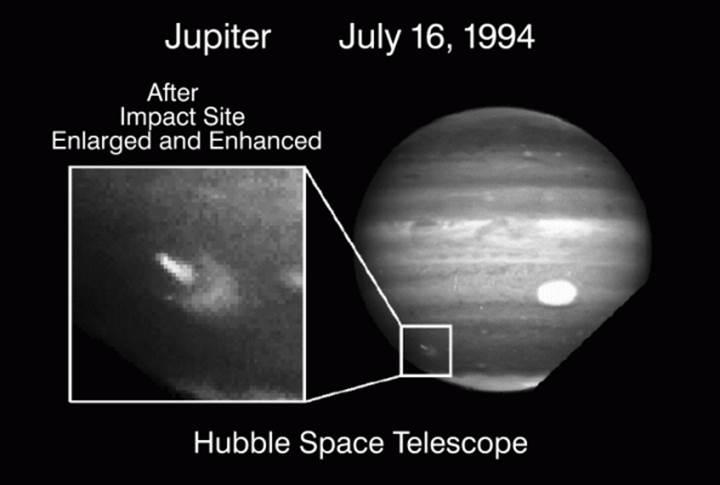 Jüpiter'de yaşanan çarpışma, amatör gökbilimciler tarafından görüntülendi