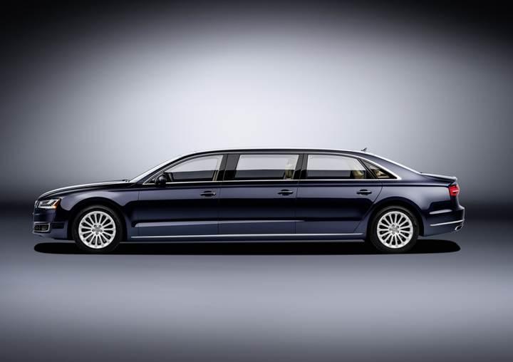 Audi'den Avrupalı müşterisine özel limuzin: A8L Extended