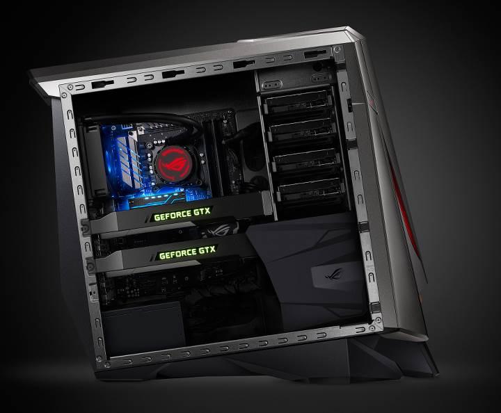 Agresif tasarımlı Asus ROG GT51CA oyuncu bilgisayarı resmiyet kazandı