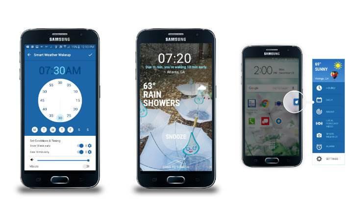 Samsung’a özel Weather Channel uygulaması