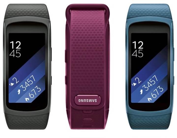 Samsung Gear Fit 2 basın görseli karşınızda