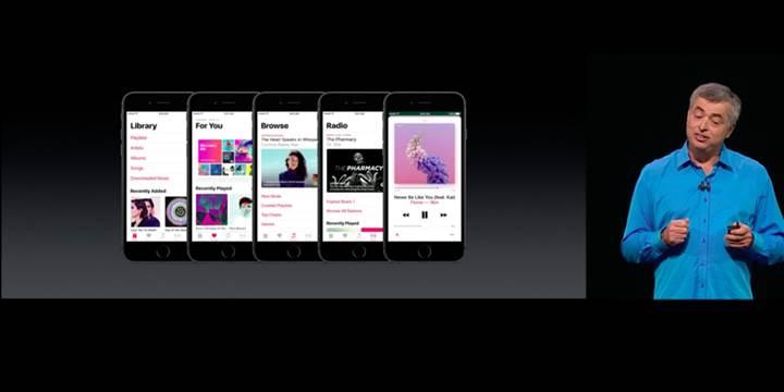 Apple WWDC 2016 etkinliğinde iOS 10'u tanıttı