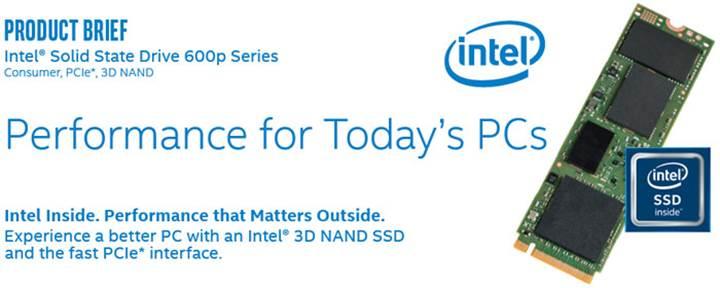 Intel’den 3D NAND SSD ürünleri