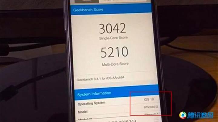iPhone 6 SE'ye ait olduğu iddia edilen test sonuçları yayınlandı
