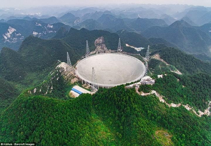 Çin, dünyanın en büyük radyo teleskobuyla uzaylı aramaya başladı