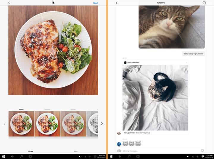 Instagram'ın resmi Windows 10 uygulaması nihayet yayınlandı