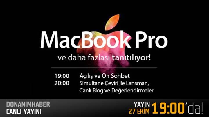 Yeni Macbook Pro lansmanı canlı yayın | Türkçe Simultane çeviri