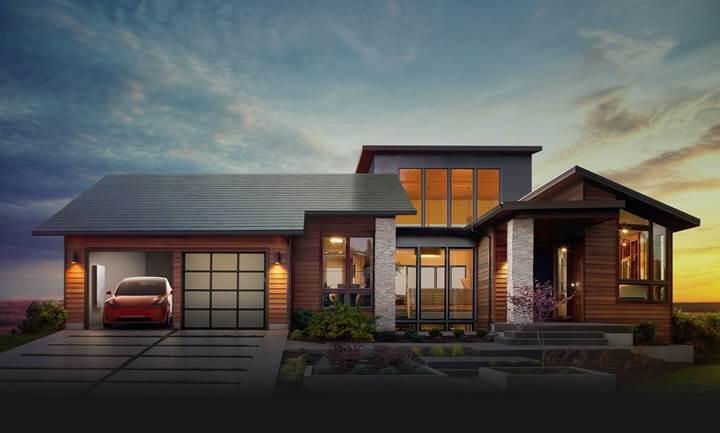 Tesla’nın elektrik üreten çatıları, normal çatıdan daha ucuz