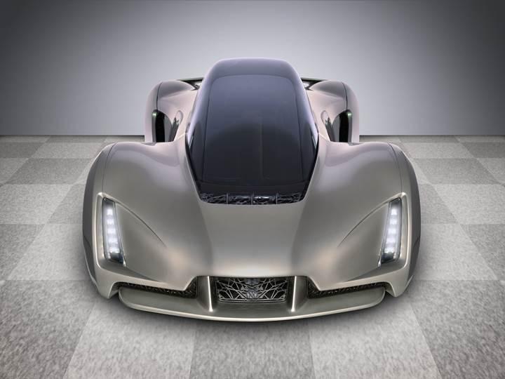 3D yazıcı ile oluşturulmuş 700 beygirlik süper otomobil