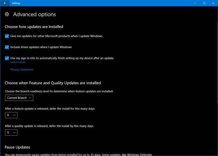 Windows 10 kullanıcıları güncellemeler üzerinde daha fazla kontrole sahip olacak