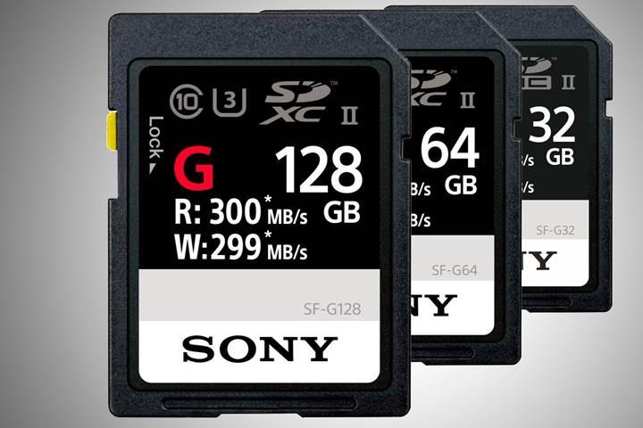 Sony’den dünyanın en hızlı SD kartı