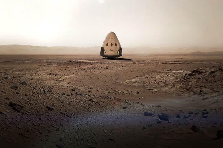 2020'de Mars'a gitmeyi planlayan SpaceX iniş yapacağı yeri araştırıyor